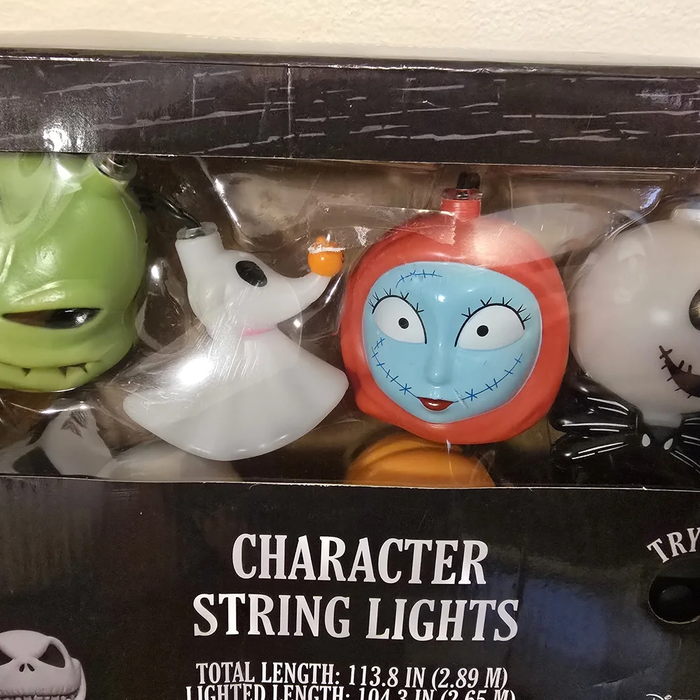 Nightmare Before Christmas Character String Lights